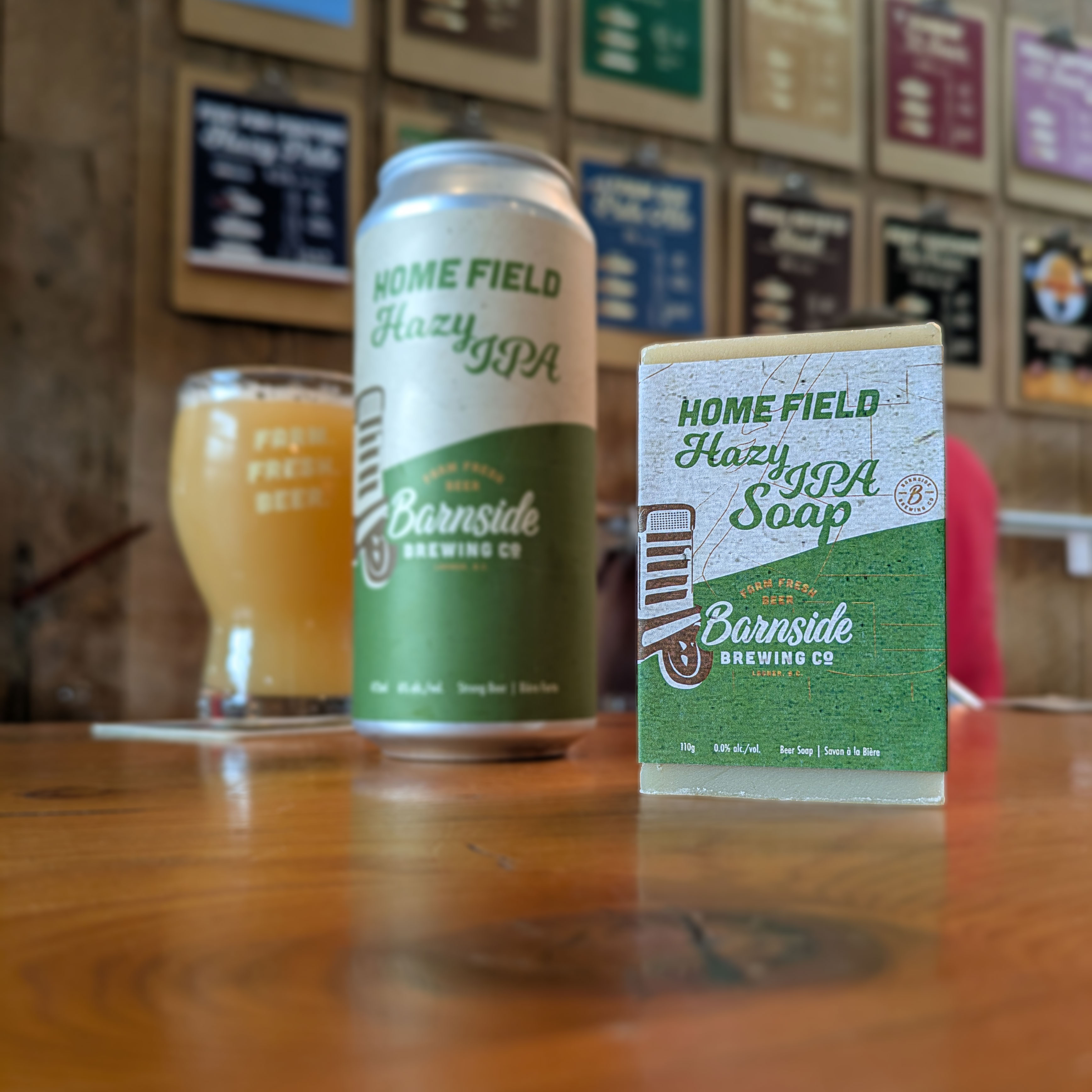 Beer soap Barnside Home Field Hazy IPA